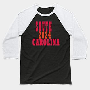 South Carolina Women's Basketball 2024 National Champions Logo Baseball T-Shirt